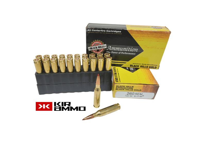 Black Hills Gold .260 Rem 140 Grain ELD M